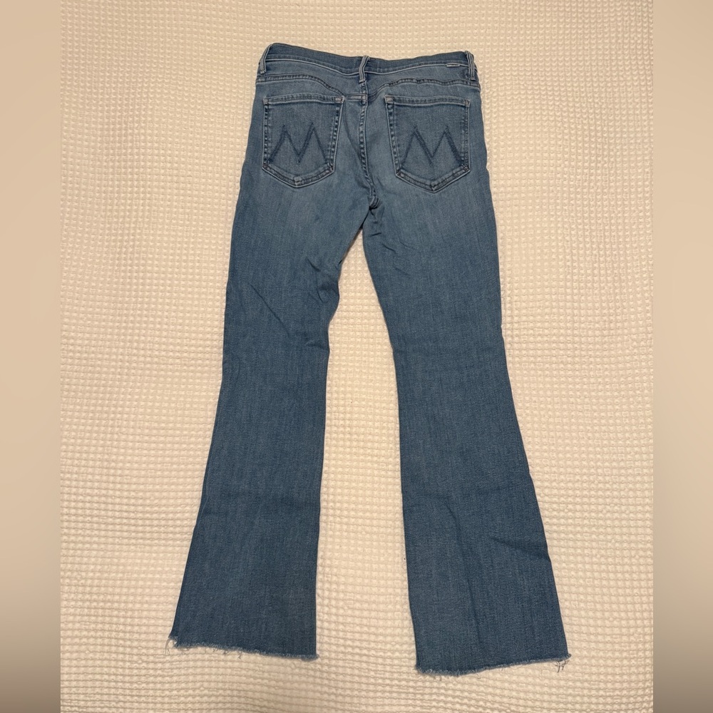 MOTHER Flare Jeans in Classic Blue